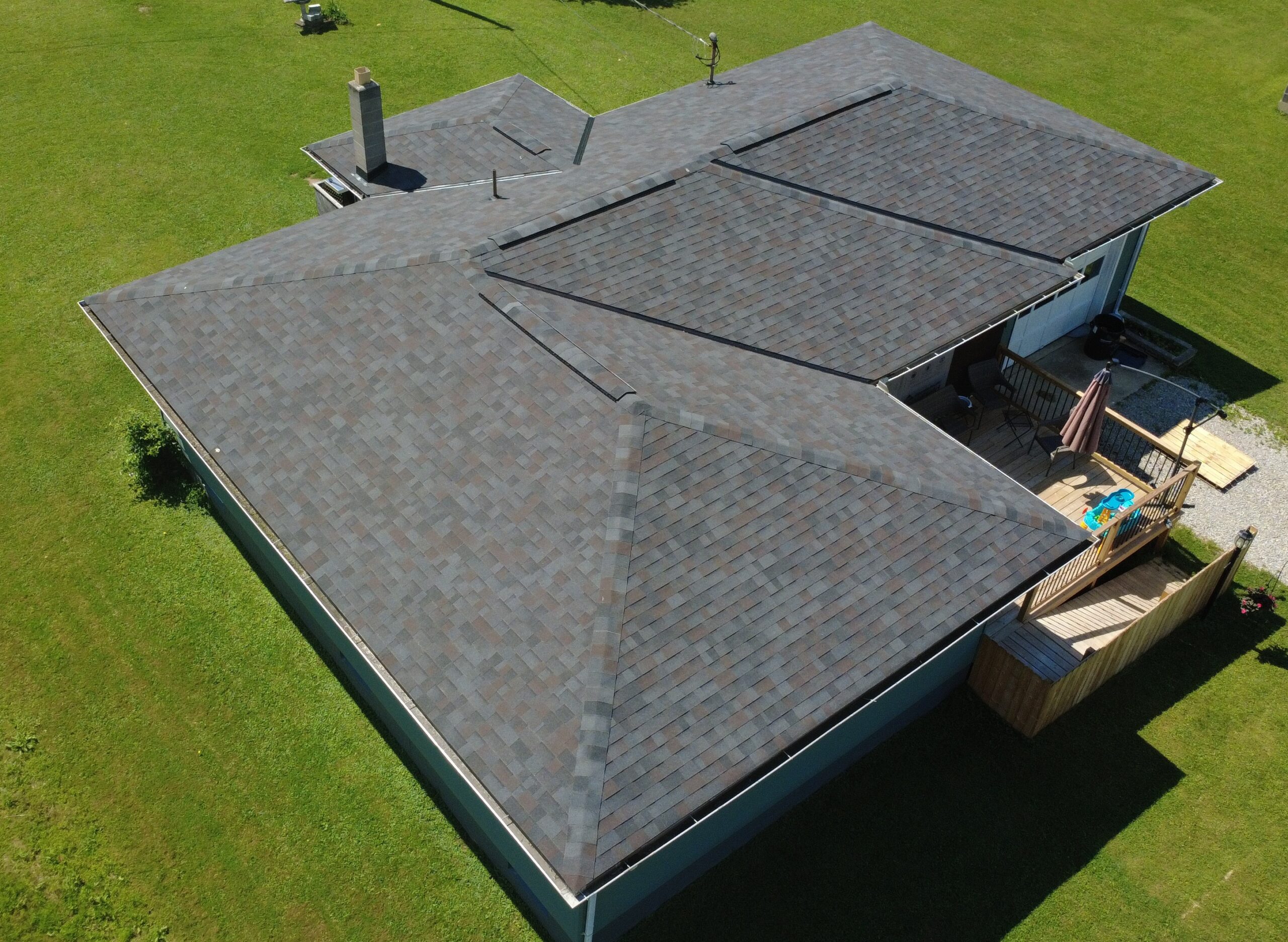 A completed Canopy Contracting exterior project